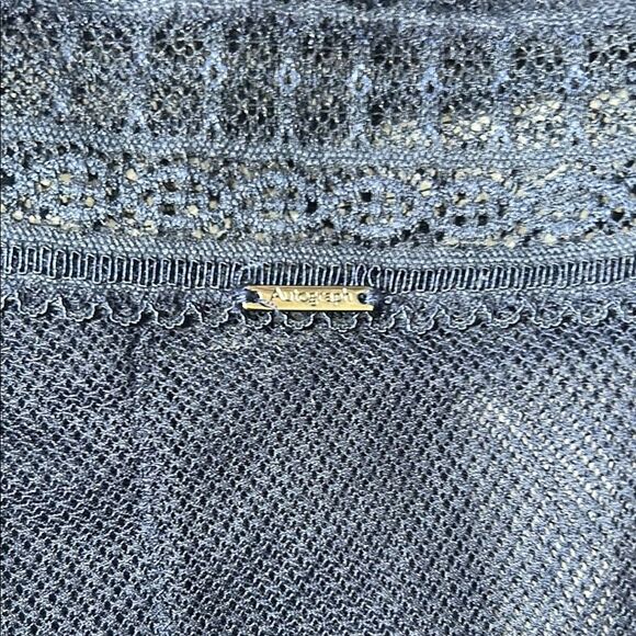 Autograph Lace Bodysuit Navy Blue Size 8 - Picture 6 of 12